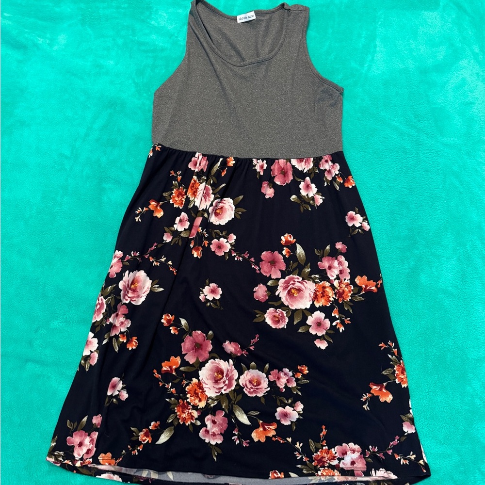 Floral Sleeveless Dress